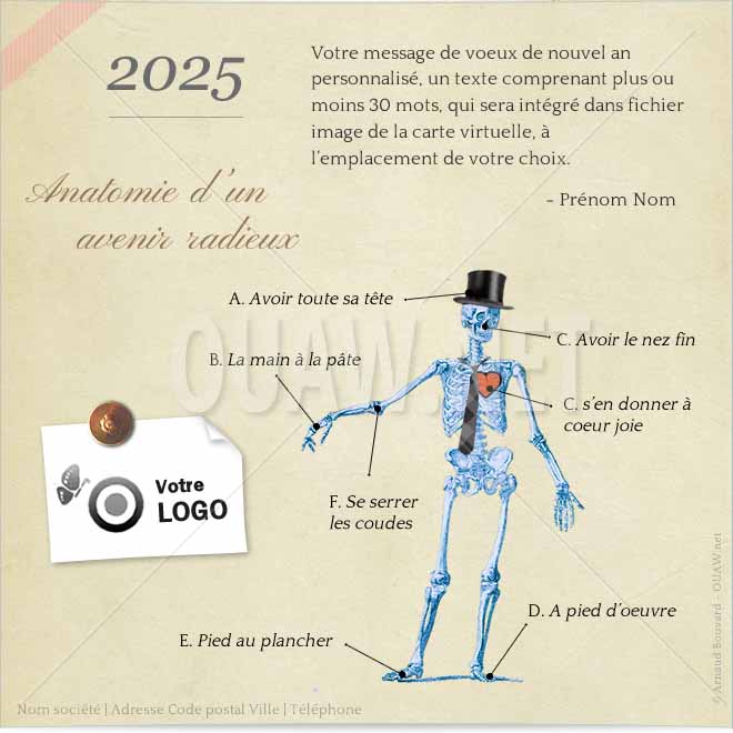 ECVN 92 - Ecard entreprise Anatomie d'un avenir radieux