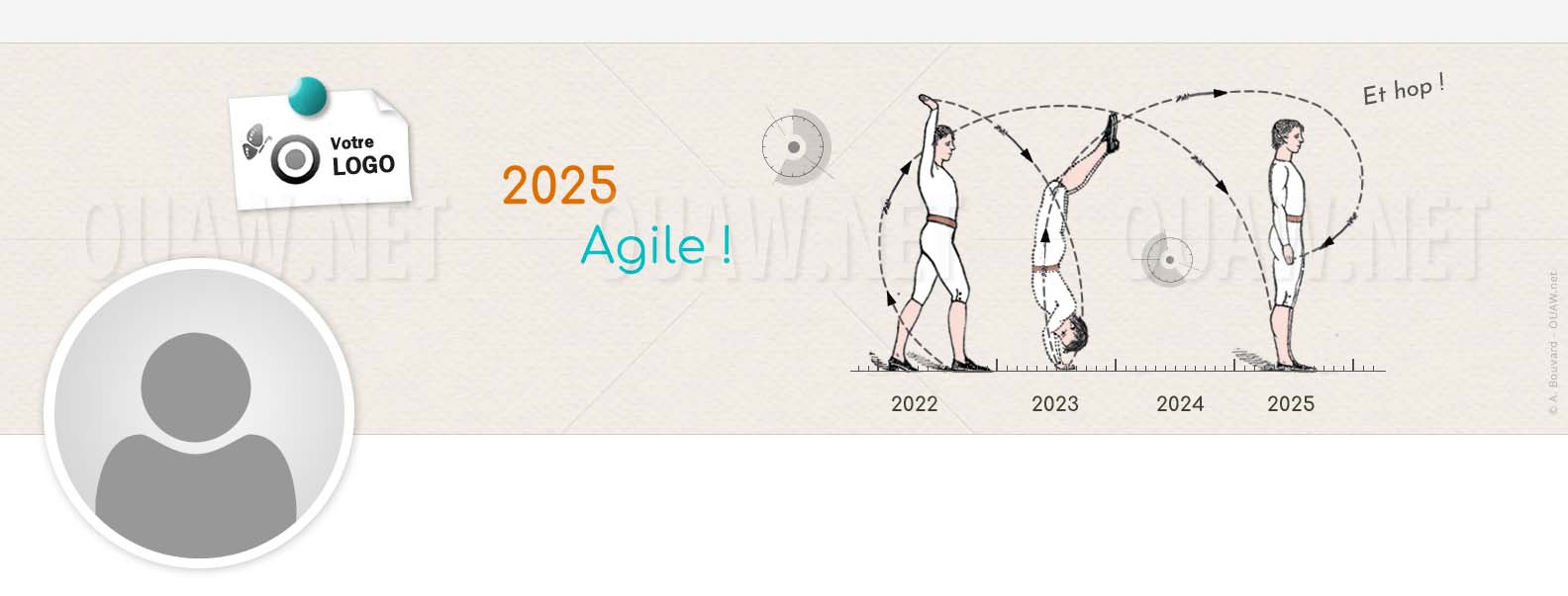 EBIN 128 - Bannière Linkedin Agile