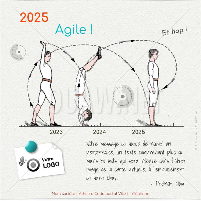 ECVN 128 - Ecard Voeux 2025 Agile