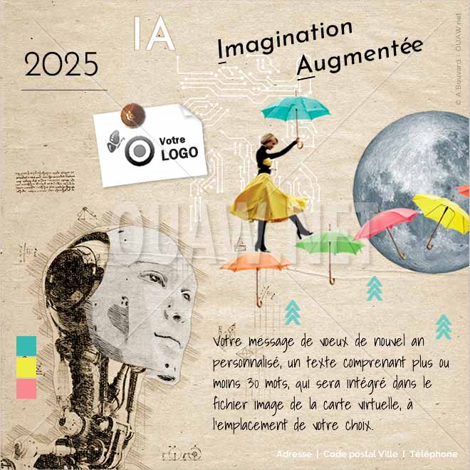 ECVN 152 - Carte virtuelle numérique Entreprise 2025 - Imagination Augmentée